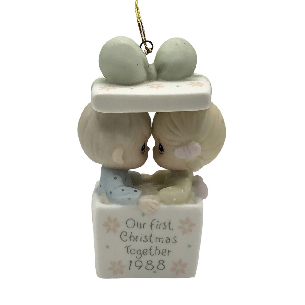 🎁3 for $20🎁 VTG 1988 PRECIOUS MOMENTS 1988 Ornament Our First Christmas Together